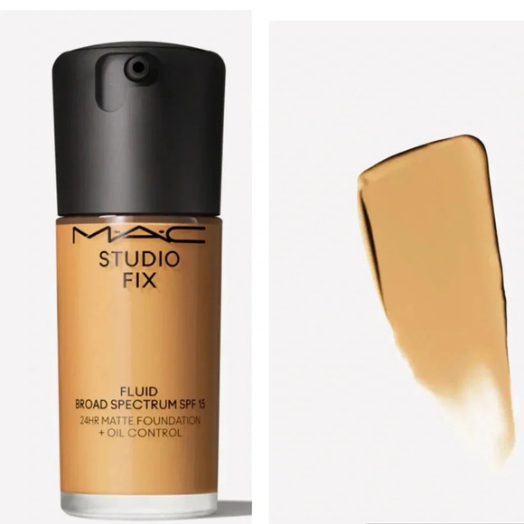 MAC Cosmetics Studio Fix Fluid Foundation SPF 15 - Matte C45 - Picture 1 of 8